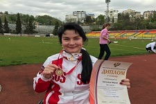 Заслуженный мастер спорта России Мария Богачёва