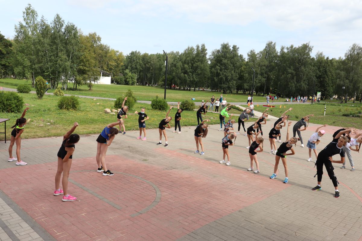 День физкультурника в городе Сасово