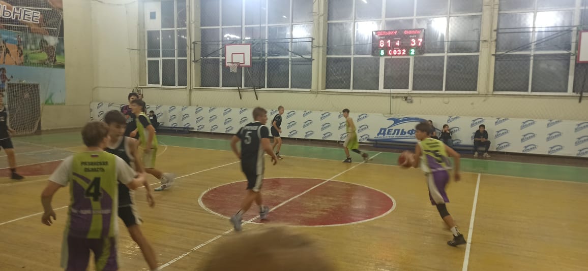 Тур первенства Рязанской области по баскетболу «Детская лига» в Новомичуринске