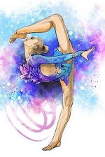 Выступление сасовских гимнасток на турнире «Зимние узоры»